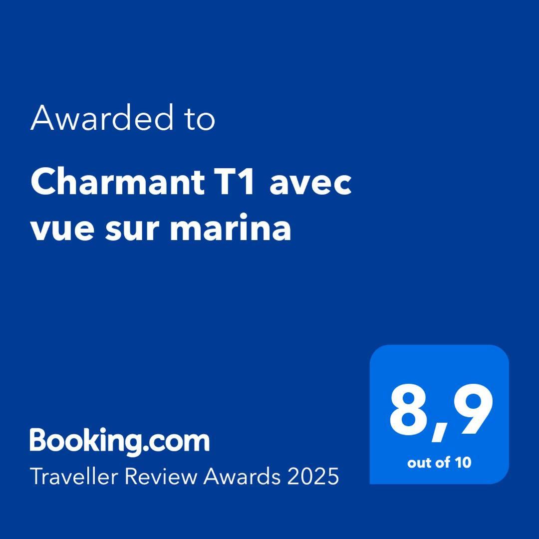 Charmant T1 Avec Vue Sur Marina Ле-Труаз-Иле Экстерьер фото